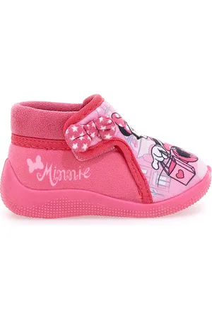 Minnie Pantofole chiuse Con Strappo in Velcro 8MN4S04LE