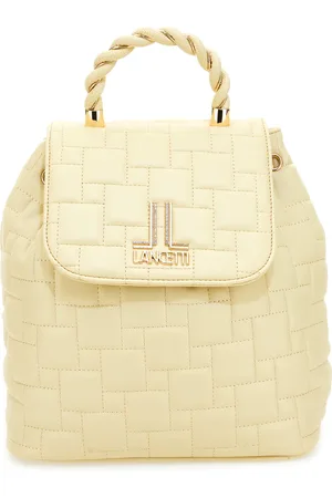 LANCETTI Zaino Beige Con dettagli Dorati 24S-105-2