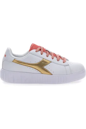 Diadora Sneakers Bianche e Rosa GAME STEP P PS GLITCH