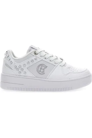 COTTON BELT Sneakers Pltform Axel Bianche
