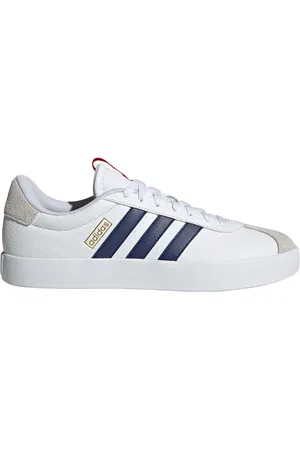 adidas Sneakers Bianche Casula con Lacci VL Court 3.0