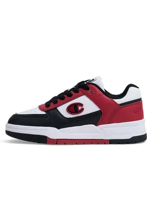 Champion Sneakers Bianche Rosse e Nere RD18 HERITAGE B GS