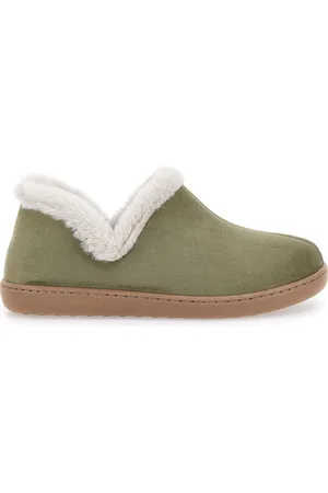 Dorea Pantofole verdi con soletta estraibile GG463