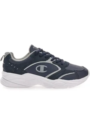 Champion Sneakers Blu con suola a contrasto bianca COUNT B GS