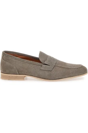 Pittarello Mocassino in Pelle Scamosciata Beige 1131