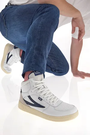 Fila Sneakers Bianche e Blu Sevaro Mid