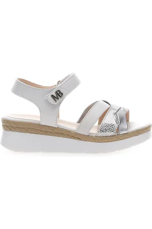 MARIELLA BURANI Sandali Bianchi Con Platform 50632