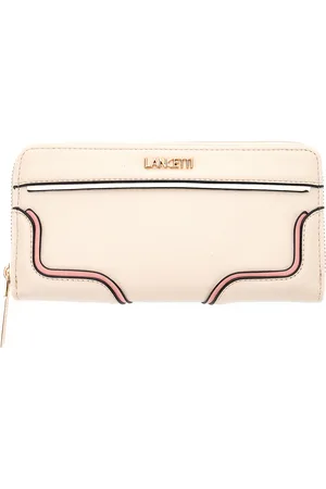 LANCETTI Portafoglio Beige con Dettagli colorati CURSAL