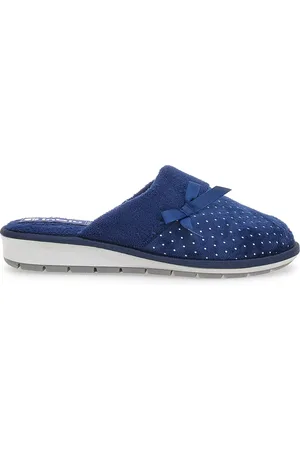 Inblu Pantofole Blu con Fiocco 72 LB