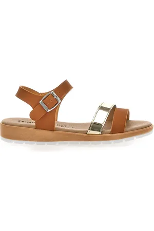 Dulcinea Sandali 211094 Marrone e Platino