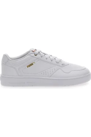 PUMA Sneakers Bianche Casula Con Lacci Court Classic