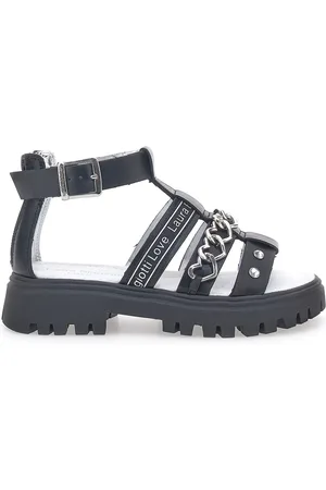 Laura Biagiotti Sandali Fisherman Neri 9024