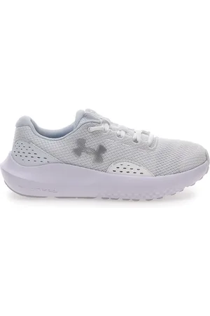 Under Armour Scarpe da Running Bianche da Donna Charged Surge 4