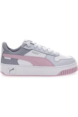PUMA Sneakers Bianche e Grigie Carina Street