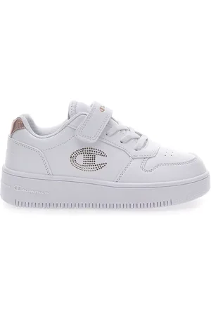 Champion Sneakers Bianche Rebound Platform Glitter