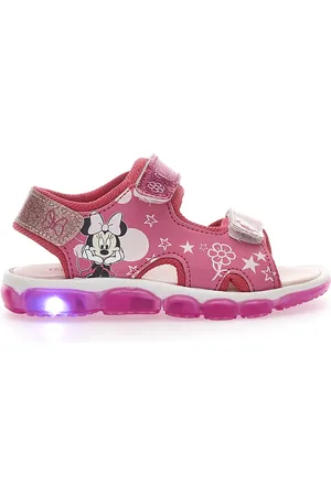 Minnie Sandali con Luci 15303 Rosa