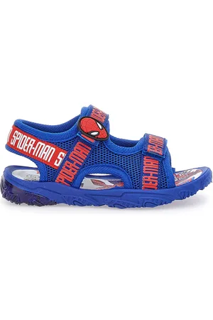 Disney Sandali Blu con Velcro Spiderman 1310423