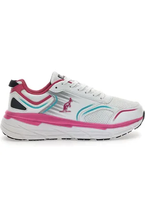 Australian Sneakers Bianche e Rosa Con Extra - Insole AU24W105