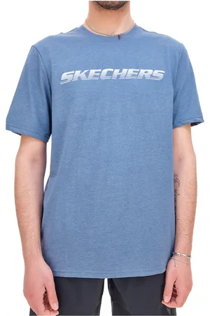 Skechers T-Shirt Motion Tee Azzurra