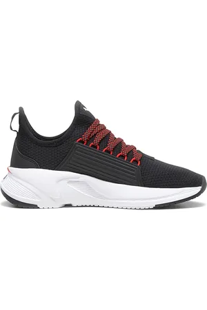 PUMA Sneaker slip op nera e rossa soletta in memory foam PREMIER SLIP ON JR