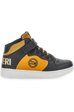 Coveri Sneakers Mid Cut Nere Arancio Cranck