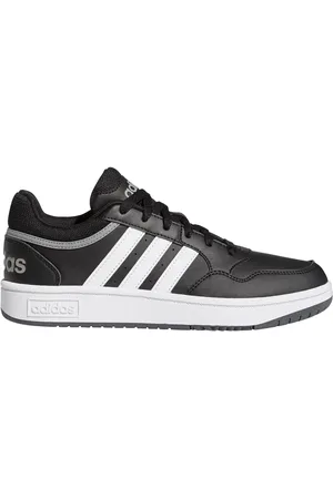 adidas Sneakers Nere e Bianche da Donna Hoops 3 W