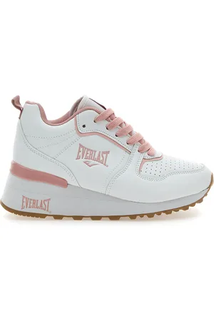 Everlast Sneakers Bianche e Rosa Con Platform Ev129