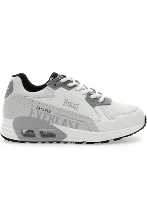 Everlast Sneakers Bianche e Grigie Con Platform EV810