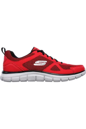 Skechers Scarpa da Fitness Rossa Track - Bucolo