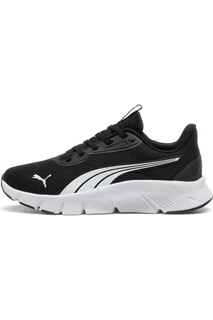 PUMA Scarpe da Ginnastica Nere e Bianche FlexFocus Lite Modern Jr