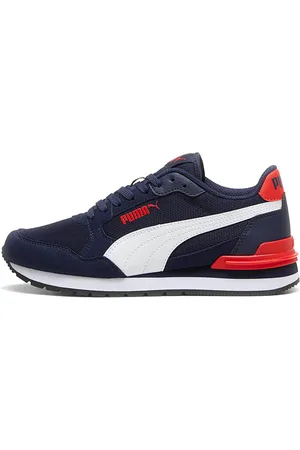 PUMA Sneakers Blu e Rosse St Runner V4 Mesh Jr