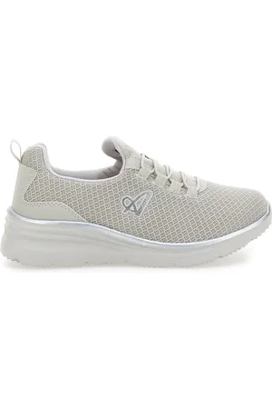 Australian Sneakers Sportive Beige con Tomaia in Mesh AU24W513
