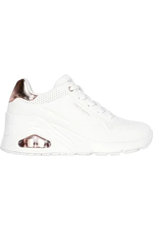 Skechers Sneakers Bianche Street Uno Wedge HI Steps