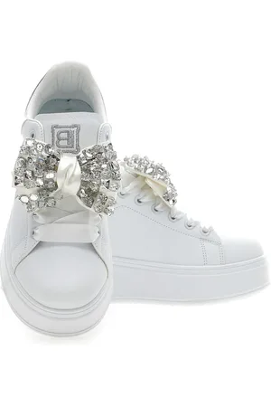 Laura Biagiotti Sneaker Bianche Con Fiocco 8929