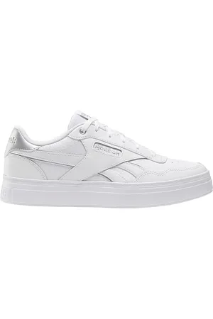 Reebok Sneakers Bianche con Tomaia in Pelle Court Advance Bold