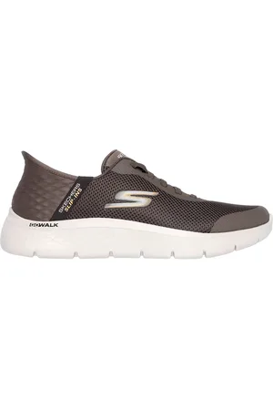 Skechers Sneakers Vegane Marroni Slip Ins GO WALK Flex - Hands Up