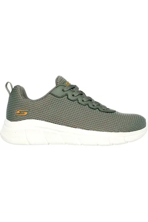 Skechers Sneakers Vegane Verdi con Tomaia in Mesh BOBS Sport B Flex - Visionary Essence