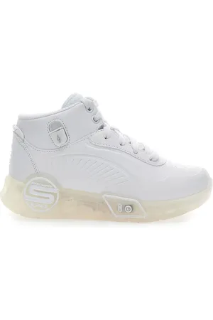 Skechers Sneakers con Luci S-Lights Remix Bianche