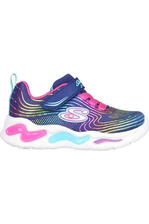 Skechers Sneakers con Luci S Lights Wavy Beams Multicolore