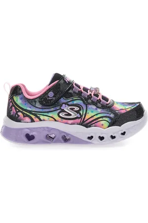 Skechers Sneakers con Luci Future Heart Lights-Groovy Swirl Multy