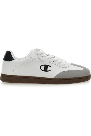 Champion Sneakers Bianche Con Logo Laterale Prestige Mix Material