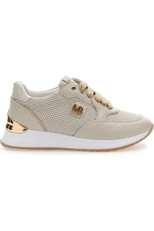 MARIELLA BURANI Sneakers con Dettagli Oro e Platform 51021