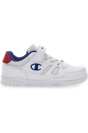 Champion Sneakers Bianche e Blu CLY 87 B PS