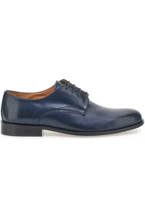 Pittarello Scarpe Stringate In Vera Pelle Made In Italy 7720