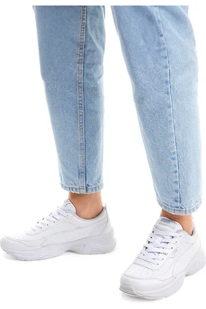 PUMA Sneakers Bianche Con Soletta Estraibile Cilia Mode