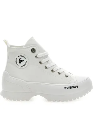 Freddy Sneakers Alte Bianche con Platform FY7602