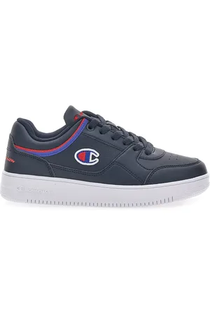 Champion Sneakers Blu con Suola Bianca RD18 LOW G GS