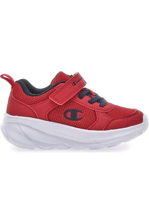 Champion Scarpe Primi Passi Rosse in Mesh con Velcro HRO B TD low cut shoe