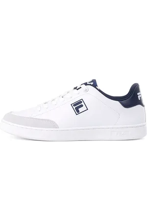 Fila Sneakers Basse Bianche con dettagli Blu COURTBAY