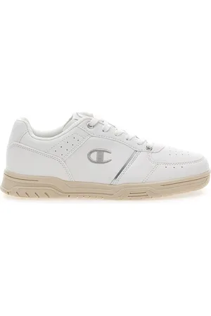 Champion Sneakers Bianche con Suola in Gomma CLAY 400 W